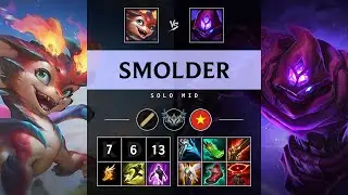 Smolder Mid vs Malzahar - VN Challenger Patch 25.14