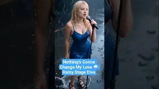 Nothing&rsquo;s Gonna Change My Love for You | Rainy Night AI Diva Performance #shorts #love #lyrics
