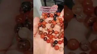 Red Jasper, Red Tiger Eye, Carnelian, Mahogany Obsidian & Fire Quartz Bracelet #crystals