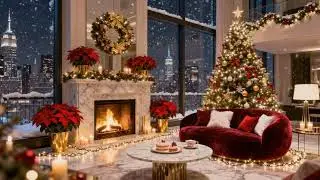 Christmas at New York City Apartment: A Cozy Evening In The City