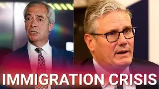 Nigel Farage unveils radical plan to tackle UK immigration crisis as Starmer desperately struggles