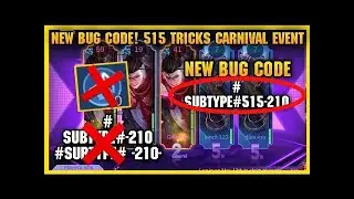 NEW TRICK AND CODE FOR 515 EVENT 100% WORKING TO ALL ANDROID AND IOS