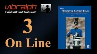 Vibralph - On Line / Rudimental contest solos