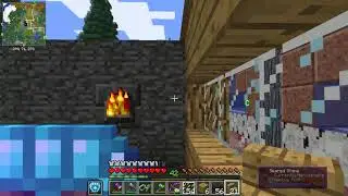 Minecraft PondPack LP 28 Building Stables Pt 2