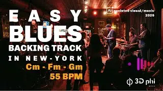Blues Backing Track in New York