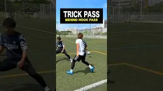 You can use this TRICK PASS in like this situation😁#shorts #football #soccer #footballskills