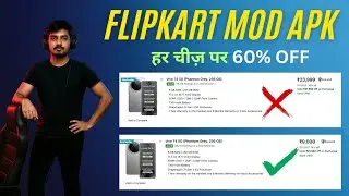 Flipkart Mod Apk | Everything is 60% Off | September Latest Trick | Unlimited Benefits