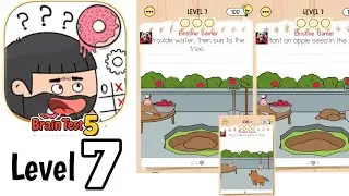 Brain test 5 level 7 Full Guide Walkthrough Solution
