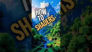 How to Install Shaders!!! #minecraft #tatorial #shaders
