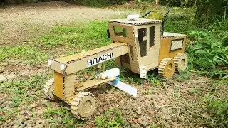 How To Make  RC Tractor From Cardboard - science project / How To Make RC Tractor From Cardboard