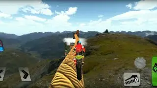 Bike Impossible Tracks Race : 3D Motorcycle Stunts Android/iOS Gameplay #2