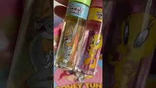 Looney Tunes x Iheartrevolution Lip Oils blueberry (bugs bunny) strawberry scents (tweety) #shorts