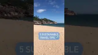 5 Easy Sustainable Travel Tips | Plastic-Free Travel #shorts