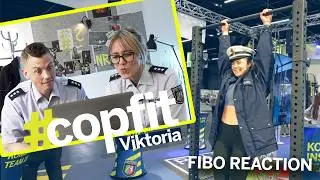 Schafft @ViktoriaFischer unseren Parcours? 🤔 - FIBO Reaction #copfit