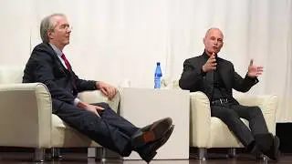 Bertrand Piccard and Patrick Thomas at NTNU Campus Forum