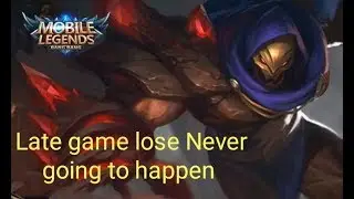 Aldous late game carry;intense 25minutes game 18kill 3death 12assist/Mobile Legend