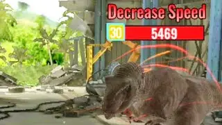 Super TRex tamed by slowing and no-escaping - Jurassic World Alive 2.3