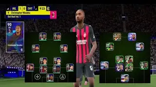 Beratnya pake squad kartu standar original AC Milan divisi #efootball
