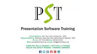 PST Training: Microsoft Windows Tutorial - Part 1
