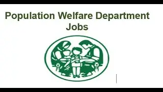 Population Welfare Department Punjab Jobs 2020 Govt Jobs |  in Pakistan 2020