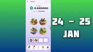 Vertus Daily Combo 24 - 25 January | Vertus Daily Combo Today | AGP | #vertus