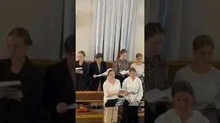 Пение хора. Каменское, Украина. МСЦ ЕХБ. 26.10.25