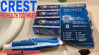 ✅  Crest Pro Health Toothpaste 🔴