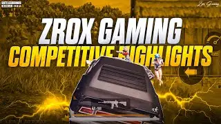 ZROX GAMING COMPETITIVE HIGHLIGHTS 🔱 || IPHONE 13 60Fps 