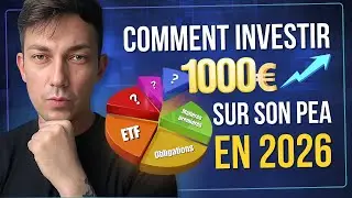 PEA : Comment investir 1000&euro; intelligemment en 2026