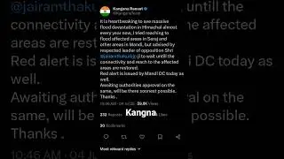 BJP MP Kangana Ranaut says she hasn't visited Mandi on Jai Ram Thakur's 'advise';