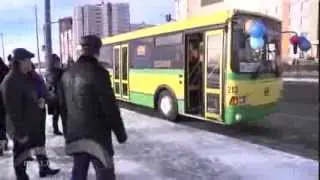 Липецк. Мост. В городе по улице Меркулова пустили новый автобусный маршрут