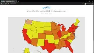 goVid - A web app for government and COVID19 Information