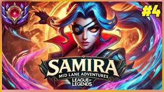 Samira Mid Lane Adventures #4 | Samira V Katarina (Full game voiceover) - League Of Legends Gameplay