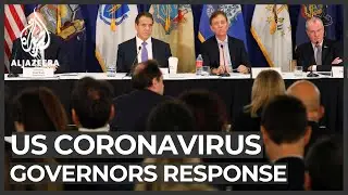 COVID-19 inaction: US state governors want gov't to take charge