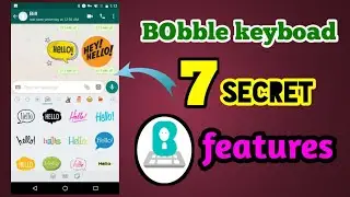 How to use BObble keyboad app in tamil / supper keyboard app / Future Tech