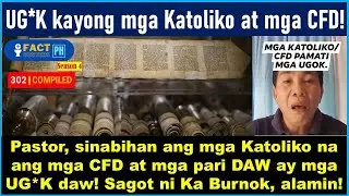 Baptist Pastor, tinawag na mga UG*K ang mga Catholic Faith Defenders! Bakit? Alamin sa videong ito!