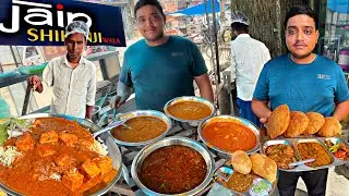 Old Faridabad के मशहूर Bedmi सब्ज़ी , छोले भटूरे , Rajma पनीर Rice Agra का स्वाद । Street Food India