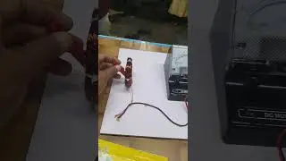 electromagnetic induction using galvanometer and bar magnet #physicsproject