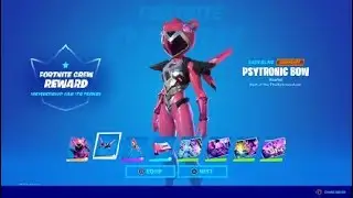 *NEW* Fortnite Crew Rewards MECHA CUDDLE MASTER W/ PSYTRONIC BOW Backbling & Loading Screens!!!