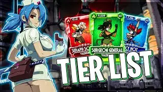 TIER LIST da VALENTINE do SKULLGIRLS MOBILE