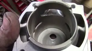 One Of The Best Husqvarna 372xp Aftermarket Cylinders Italy Tec W/ Meteor Piston