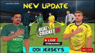 RC22 NEW UPDATE AGIYA || RC22 NEW UPDATE ALL TEAM ODI JARSEY UPDATE || SADAQAT GAMING