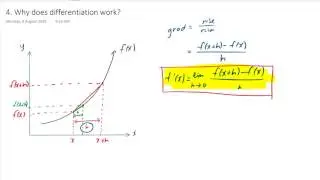 Why does differentiation work
