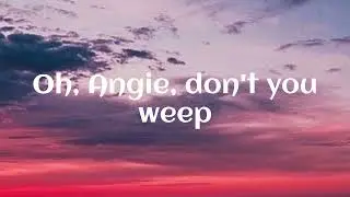 The Rolling Stones - Angie (lyrics)