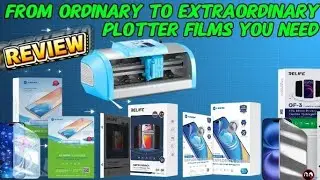 Film it right, film it bright- Plotter magic #best Hydrogel & UV Film for all Phones RELIFE&SUNSHINE