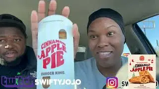 Burger King&reg; Cinnamon Apple Pie Review 🍎🥧 Fried First Look! 🤩