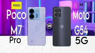 Poco M7 Pro vs Moto G54 : full comparison ⚡ Which is Best?