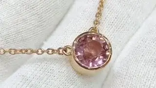 How a Gemstone is Set on a Necklace!