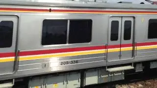 Commuter Line 205 JR East Arriving Juanda