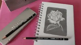 Drawing with Lyra Graphite Pencils - Material test and rewiew.